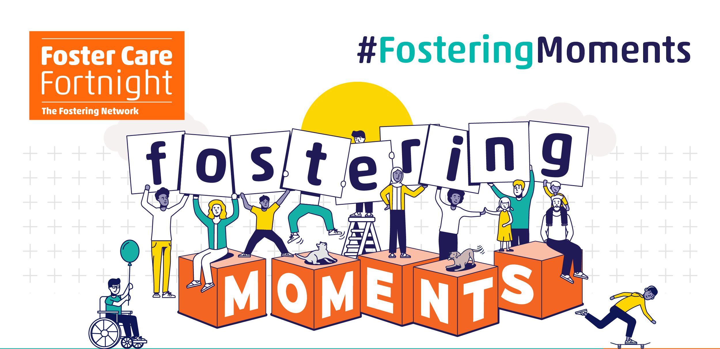 Fostering Moments FB, Twitter no band