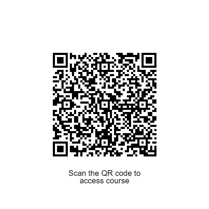 QR code for Warwickshire Carers e-learning