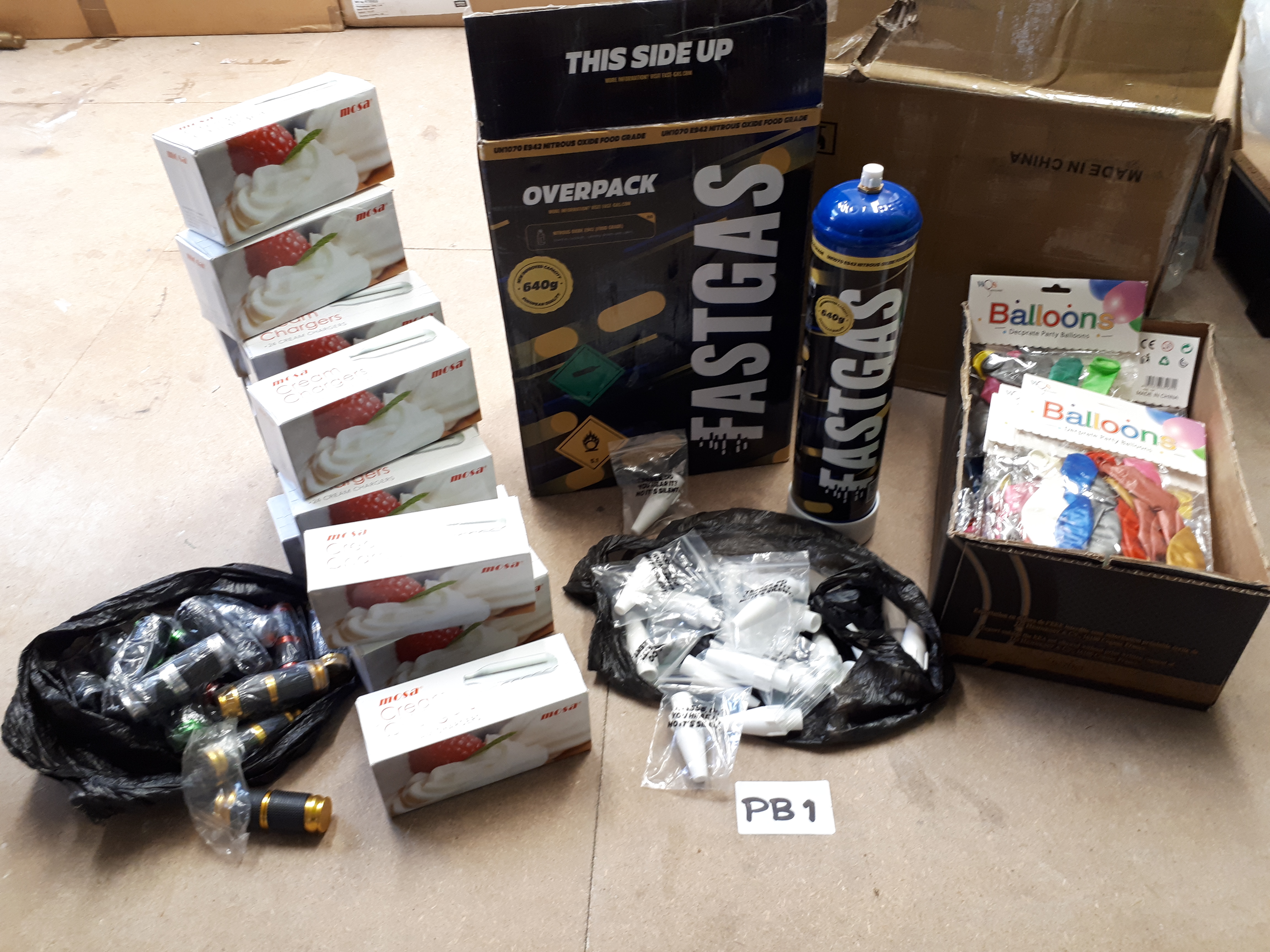 Items seized after inspection