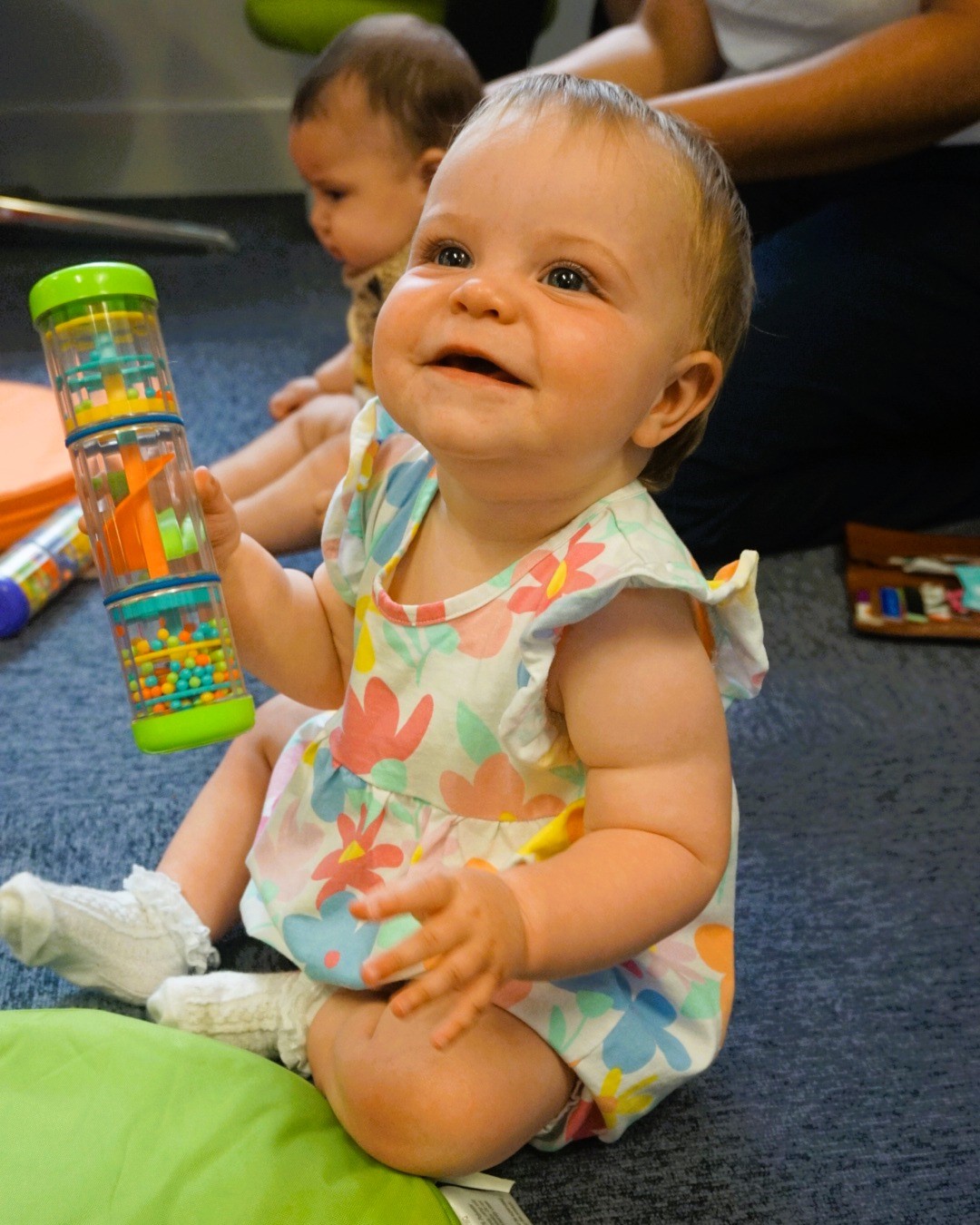 A baby in Warwickshire Libraries