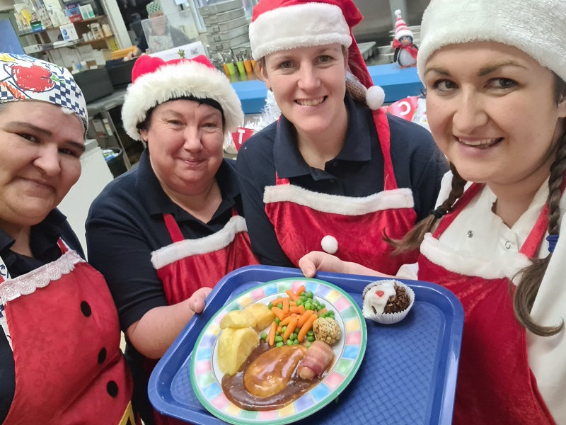 Educaterers serve up the best roast dinner of the year Christmas