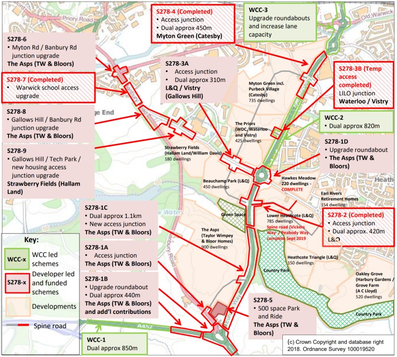 A452 Europa Way corridor – Warwickshire County Council