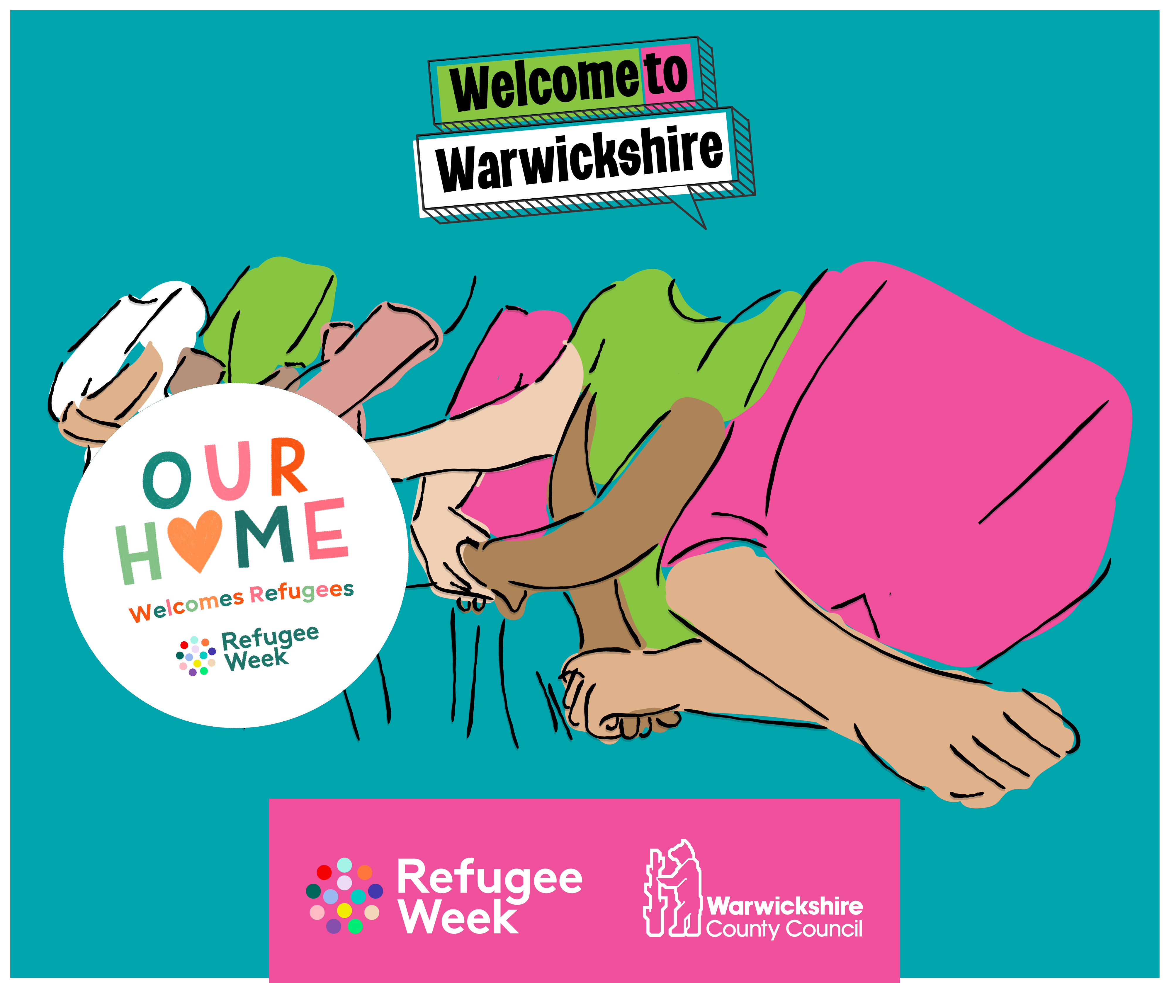 A fashion show celebrating Warwickshire County Council's 'home'