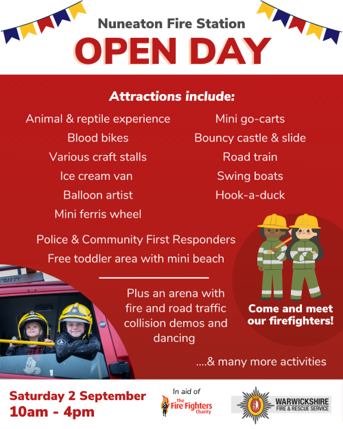 Nuneaton Fire Station open day