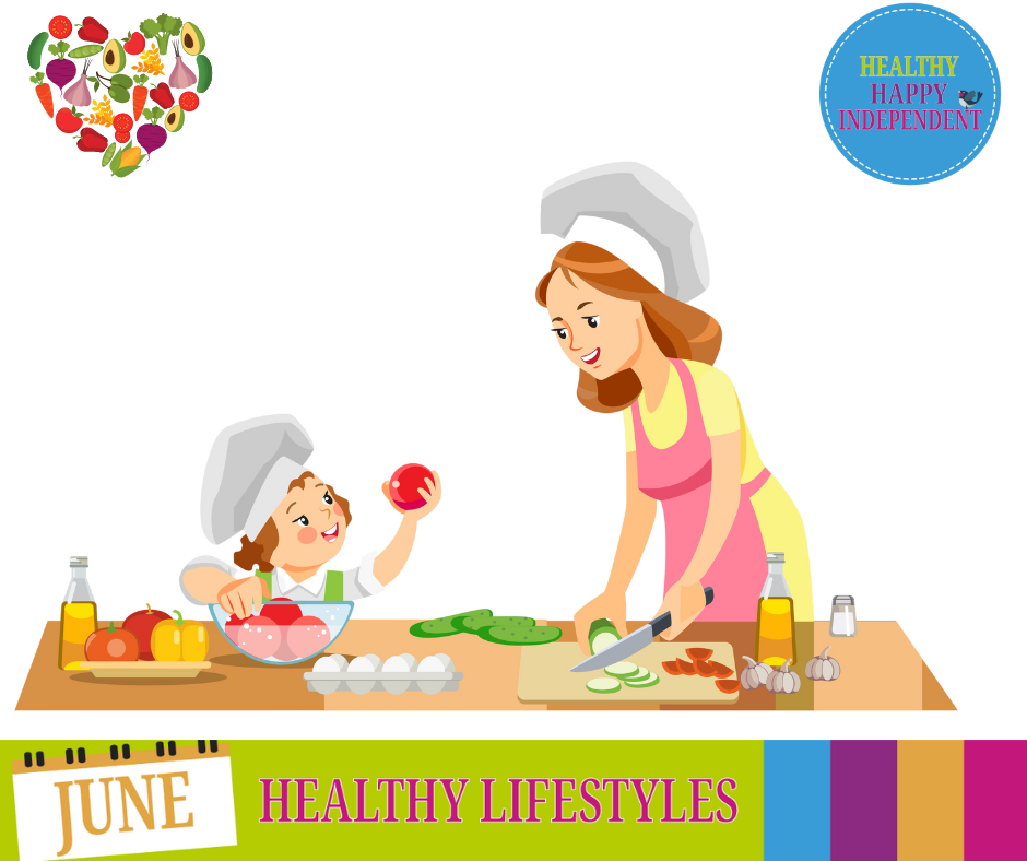 healthy lifestyle pictures for kids