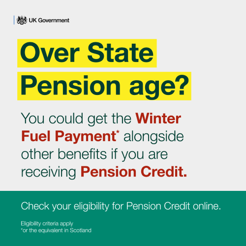 Over state pension age