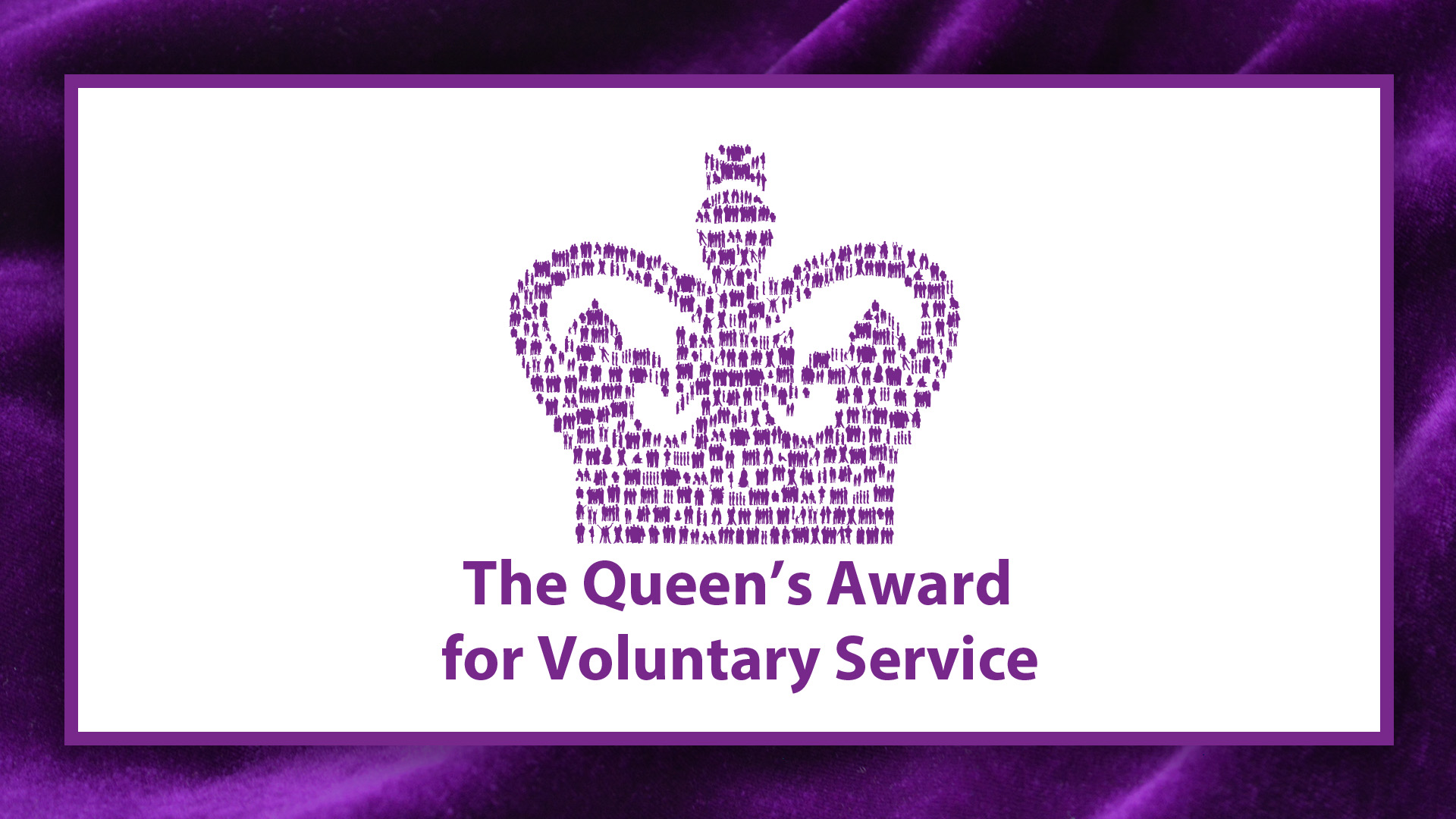 Queen's Award for Voluntary Service logo