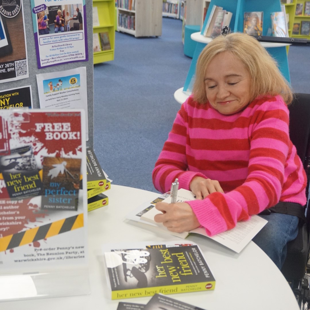 Penny Batchelor at Warwickshire Libraries.