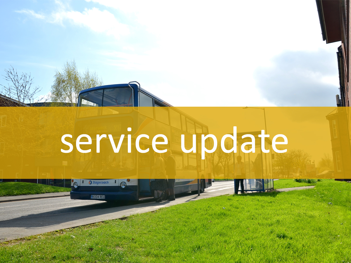 bus service update