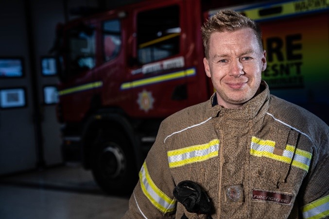 This Is The Difference You Make Meet Stuart Shearsby On Call Firefighter At Warwickshire Fire