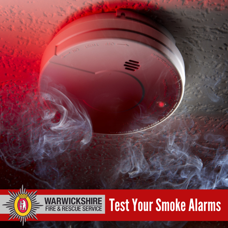 Test your smoke alarm