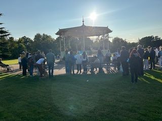 Bandstand at Pump Room Gardens