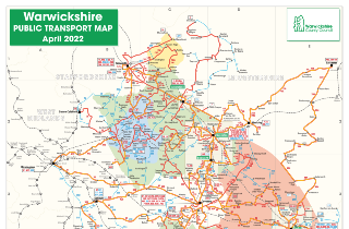 Bus 912 Route Map Bus Route Maps – Warwickshire County Council