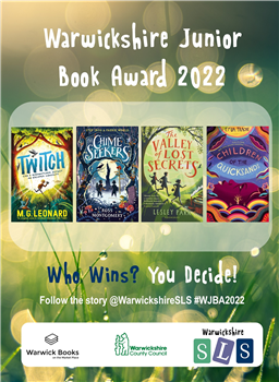 Books covers of the four shortlisted books for the Junior Book Awards 2022.