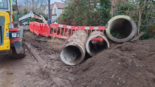 Existing culvert