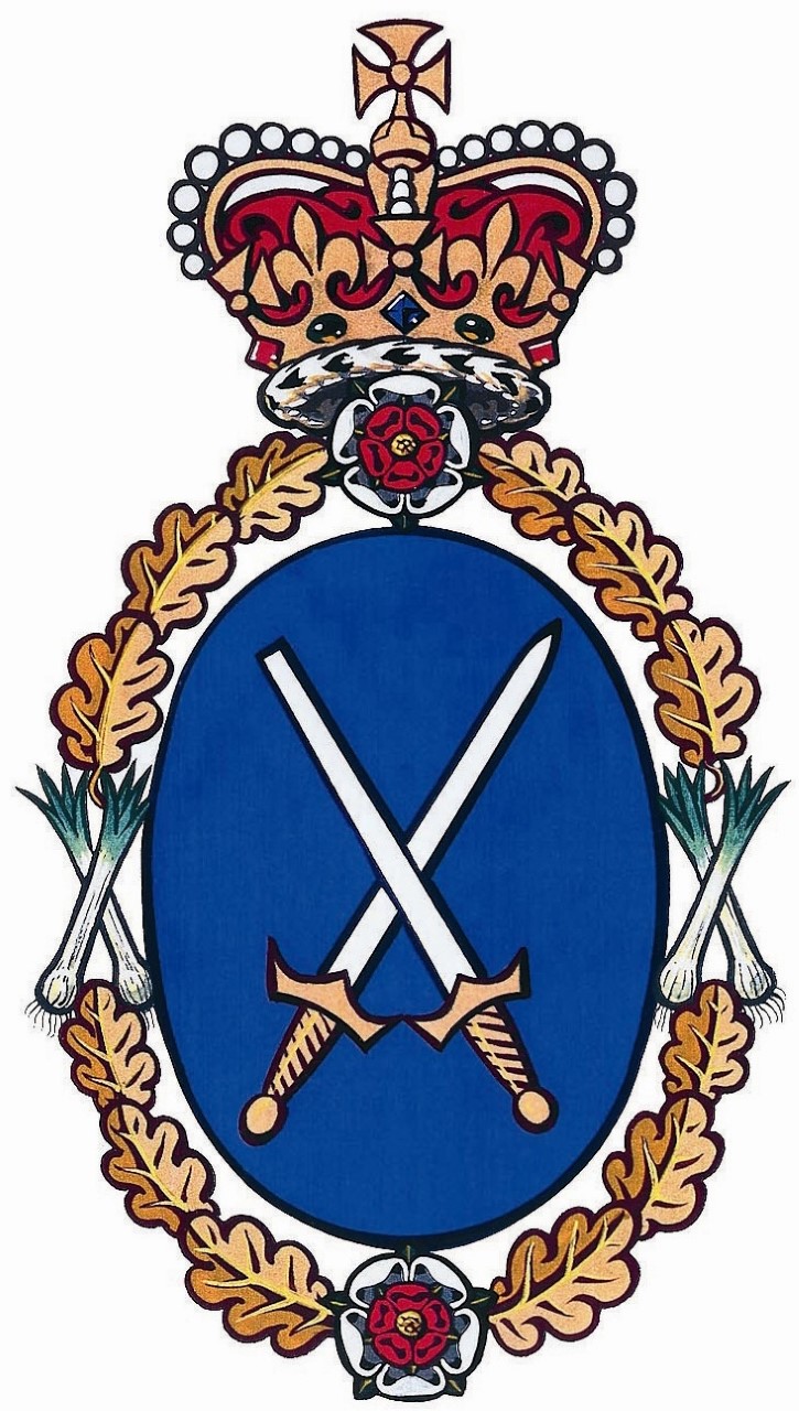 The insignia of the High Sheriff of Warwickshire